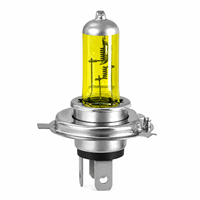 Vente directe d'usine Ampoules halogènes en verre de quartz à lumière dorée H4 24V 75/70W Ampoule de phare de voiture en gros
