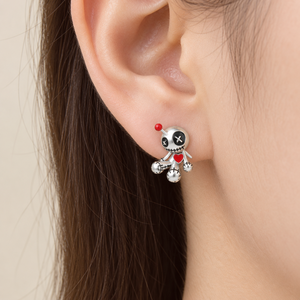 Ensemble de colliers en forme de cœur de robot pour femmes, design ludique 3D, accessoires à porter au quotidien - Product Image 2