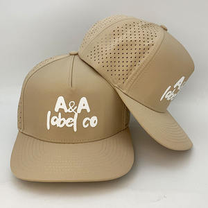 قبعات بيسبول رياضية مخصصة بتصميم فاخر مع شعار مطرز معدني مقاوم للماء، قبعات جولف بحبل ذات 5 ألواح - Product Image 6