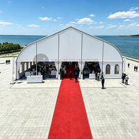 Tente de 1500 m² en structure aluminium, imperméable en PVC, ignifuge, résistante au vent, toutes saisons, pour marketing automobile, exposition, sport