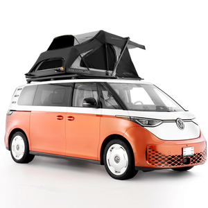 เต็นท์หลังคาแข็ง ADA OVERLAND รุ่น Triangle Hard Rooftop Tent ดีไซน์แบบ Hardtop สำหรับรถ SUV กิจกรรมแคมป์ปิ้งกลางแจ้ง NS140 II ดีไซน์เปิดอัตโนมัติ - Product Image 2