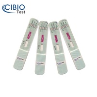 Kit de prueba de drogas de orina de panel único de precisión superior al 99%, Kit DOA de prueba, tarjeta de inmersión de prueba THC
