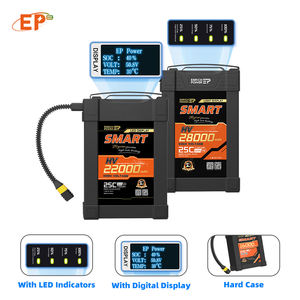 EP 28Ah 30Ah Solider Intelligenter Drohnen-Lipo-Akku <span class=keywords><strong>3</strong></span>,7V Lithium-Ionen-Batterien 12S 22000mAh Langstrecken-UAV-Akku Mit AS150U - Product Image 2