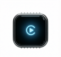 Adaptador Inalámbrico CarPlay, Actualizado 2025, Tamaño Mini 2 en 1, CarPlay y Android Auto, Convierte de Cableado a Inalámbrico con USB y USB-C/Tipo C