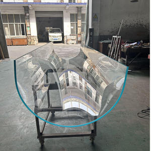 Verre architectural courbé trempé de haute résistance et résistant à la chaleur, de 3 mm à 30 mm, fabriqué en usine - Product Image 6