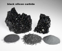 Échantillon de grain 90 disponible grain de granule de carbure de silicium noir