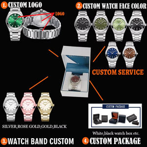 Montre de mode pour homme, design élégant, mouvement à quartz japonais, étanche 5 ATM, personnalisable avec logo, montres colorées - Product Image 5