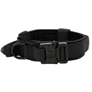 Large <strong>Dog</strong> <strong>Tactical</strong> Nylon Soft <strong>Collar</strong> with Quick Release for German Shepherd Outdoor Training All Seasons - Product Image 2