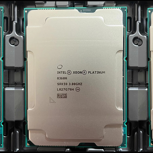 Nouveau processeur serveur Xeon Platinum 8360H 3,00 GHz 24 cœurs 225 W TDP 4,20 GHz - Product Image 1