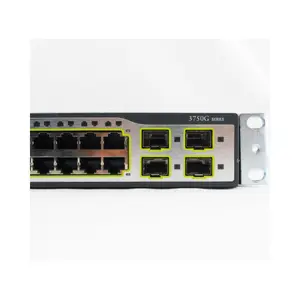 3750G Series 48 10/100/1000T Port POE + 4 SFP Layer 3 Standard Switch WS-C3750G-48PS-S