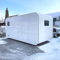 Maison préfabriquée de luxe de 5 m pour villas de luxe, utilisation comme chambre à coucher