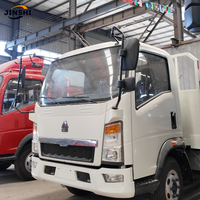 Camionnette de fret mini 4x2 Howo de Chine à vendre, camion benne