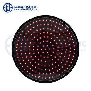 400 mm Verkehrslichtmodul roter Ball LED-Trafficsignalmodul