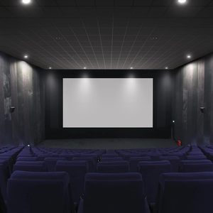 Plaques de plafond en fibre minérale acoustiques et légères certifiées CE, ignifuges et sans formaldéhyde, spécialisées <span class=keywords><strong>pour</strong></span> le cinéma - Product Image 5