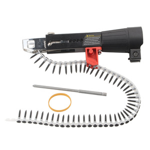 Catena pneumatica sparachiodi vite a catena testa pistola automatica sparachiodi macchina automatica per unghie con vite strumenti altri Hardware - Product Image 5