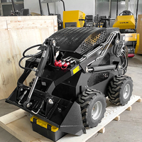 EPA-Mini chargeuse compacte diesel, usine chinoise, avec support multifonction, chargeuse sur chenilles, mini chargeuse compacte