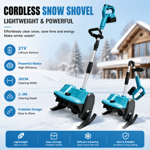 Souffleuse à neige sans fil portable de qualité industrielle, alimentée par batterie, autopropulsée, largeur de déblaiement de 22 pouces, moteur sans balais - Product Image 2