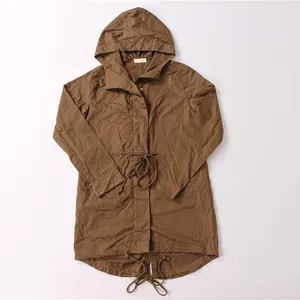 Parka de algodón 100% para mujer, abrigo de otoño, venta al por mayor, liquidación, inventario, precio barato