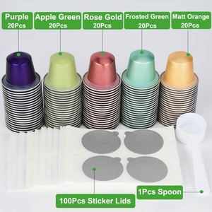 Capsules de café en aluminium de qualité alimentaire en gros, capsules vides personnalisables avec logo, autocollant coloré, marque moyenne, MOQ - Product Image 3