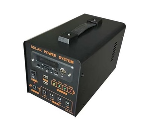 Generador eléctrico solar portátil de onda sinusoidal pura de 200W/300W, energía móvil para exteriores para equipos electrónicos, W/W - Product Image 1