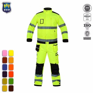 Wholesale High Quality Mens Short Sleeve Safety Work <strong>Overalls</strong> Light Blue Antistatic <strong>Construction</strong> Use - Product Image 6