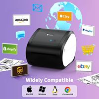 Phomemo D520-BT Portable 115mm imprimante de codes-barres de bureau sans fil utilisée étiquette Android certifiée FCC EBay Shopify expédition en entrepôt