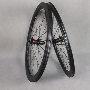 Roues en carbone 11 vitesses 12S, jeu de roues à disque en fibre de carbone, type vague, jante clincher 50x25mm, axe traversant, pour vélo de route WH-50c - Product Image 5