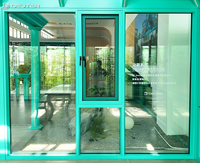 Ventana Abatible de Aluminio con Rotura de Puente Térmico, Triple Acristalamiento Low-E, Insonorizada y con Aislamiento Térmico para Proyectos Comerciales