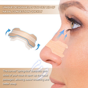 快適な透明換気鼻パッチ大人と子供のための新しい中国の石膏いびきと混雑緩和 - Product Image 4