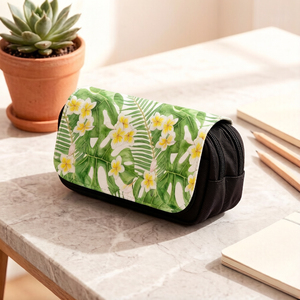 Estuche de Lápices de Doble Capa Sublimable, Bolsa de Cosméticos Personalizable, Bolsa de Almacenamiento Multibolsillos para la Escuela, Oficina y Viajes - Product Image 6