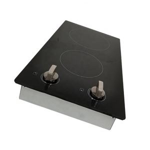 Cuisinière en céramique à deux zones 20,08 pouces Domino 220V avec interrupteur étanche - Product Image 1
