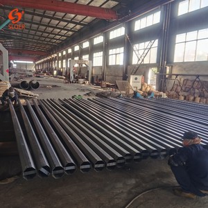 <span class=keywords><strong>Poste</strong></span> <span class=keywords><strong>Eléctrico</strong></span> de Acero Galvanizado SLOER de 10m 11m 15m 18m 20m 25m 20 Pies, Torre Monopolar Poligonal Octagonal para Servicios Públicos - Product Image 3