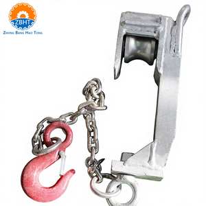 Chaîne de sanglage robuste <span class=keywords><strong>en</strong></span> SUS304 pour bovins, crochet de sanglage haute résistance pour vaches, équipement de ligne <span class=keywords><strong>d</strong></span>'abattage de bétail <span class=keywords><strong>en</strong></span> abattoir - Product Image 1