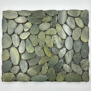 Moderne Huisdecoratie Rivier Gesneden Kiezelsteen Mozaïektegel Onregelmatig Gepolijst Badkamer Keuken Muur/Vloer Bestrating Keuken - Product Image 1