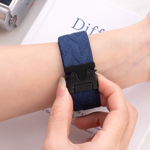 <span class=keywords><strong>Correa</strong></span> de Nailon BEEFLYPOWER con Hebilla de Paracaídas, Brazalete Elástico para Reloj Inteligente <span class=keywords><strong>Apple</strong></span> <span class=keywords><strong>Watch</strong></span> Series 11 10 9 Se Ultra2, Accesorios - Product Image 6