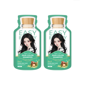 Fornito in fabbrica per capelli <span class=keywords><strong>colore</strong></span> Shampoo bustina colorante Non allergico per capelli colori vibranti moda bellezza capelli neri Guangzhou - Product Image 2