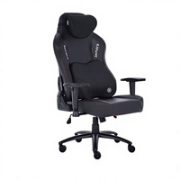 Chaise de gaming et d'ordinateur inclinable, réglable en hauteur, convertible, confortable pour une utilisation à domicile et de longues sessions de travail, avec fonction de levage.