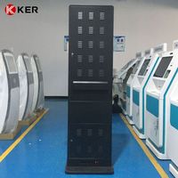 Kiosque interactif en libre-service de 32 pouces avec écran tactile pour l'enregistrement/décheck-in des hôtels, l'éducation et l'utilisation dans les ascenseurs, noir, garantie 1 an
