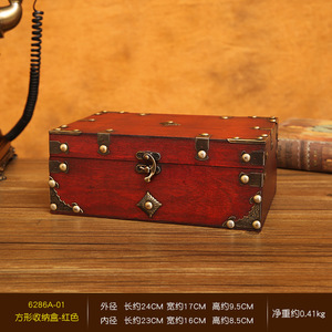 Joyero Vintage con cerradura caja de almacenamiento de madera contraseña Cofre del Tesoro habitación secreta accesorios de <span class=keywords><strong>escape</strong></span> caja de colección - Product Image 5