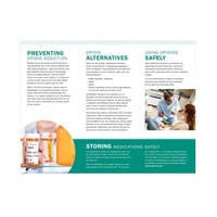 Impression de haute qualité pliant Flyer Catalogue Brochure Brochure Livret Instruction
