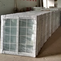 Grille de fenêtre moderne, matériel pour fenêtre en PVC, épaisseur du cadre de fenêtre en PVC