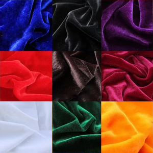 Chất Lượng Bán Buôn <span class=keywords><strong>100</strong></span> <span class=keywords><strong>Polyester</strong></span> Hàn Quốc Nhung Vải Ăn Mặc Phù Hợp Với Sang Trọng Cao Mẫu Miễn Phí Nhung Vải - Product Image 1