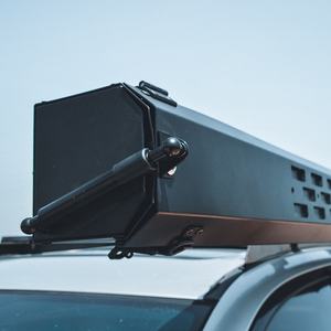 Tente de <span class=keywords><strong>camping</strong></span> latérale pour voiture <span class=keywords><strong>avec</strong></span> coque en aluminium, auvent pare-soleil 270 degrés, tissu polyester en forme d'éventail tout-terrain 3000 mm pour <span class=keywords><strong>camping</strong></span> en extérieur - Product Image 1