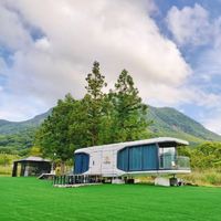 Maisons modulaires en conteneurs modernes - Structures en acier préfabriquées durables, installation rapide, couleurs personnalisées, tailles 20 pieds/40 pieds pour une vie mobile