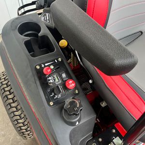 13.5마력 상업용 승용 잔디깎이 트랙터 38인치 주철 예초 데크 유압 구동 45cm 회전 반경 - Product Image 2