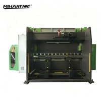 Presse plieuse hydraulique CNC 160T3200 pour tôles d'aluminium, 8+1 axes, contrôleur DA66S