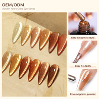 Vernis à ongles gel professionnel certifié CPSR, effet œil de chat, sans HEMA, sans TPO, couleurs personnalisées, OEM ODM pour les salons de beauté européens