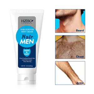 Crème dépilatoire à base de plantes <span class=keywords><strong>pour</strong></span> hommes, 340g, personnalisable, rapide et facile <span class=keywords><strong>pour</strong></span> le corps, le visage, les jambes et les zones intimes, <span class=keywords><strong>pour</strong></span> tous les types de peau - Product Image 1