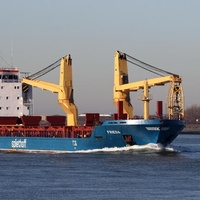 Grue de pont marine haute capacité pour la manutention de marchandises et le levage d'équipements sur navires d'approvisionnement offshore