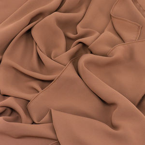 Hijh优质不透明雪纺围巾时尚柔软透气麦地那真丝紧身拼接头巾围巾女士其他围巾 - Product Image 1